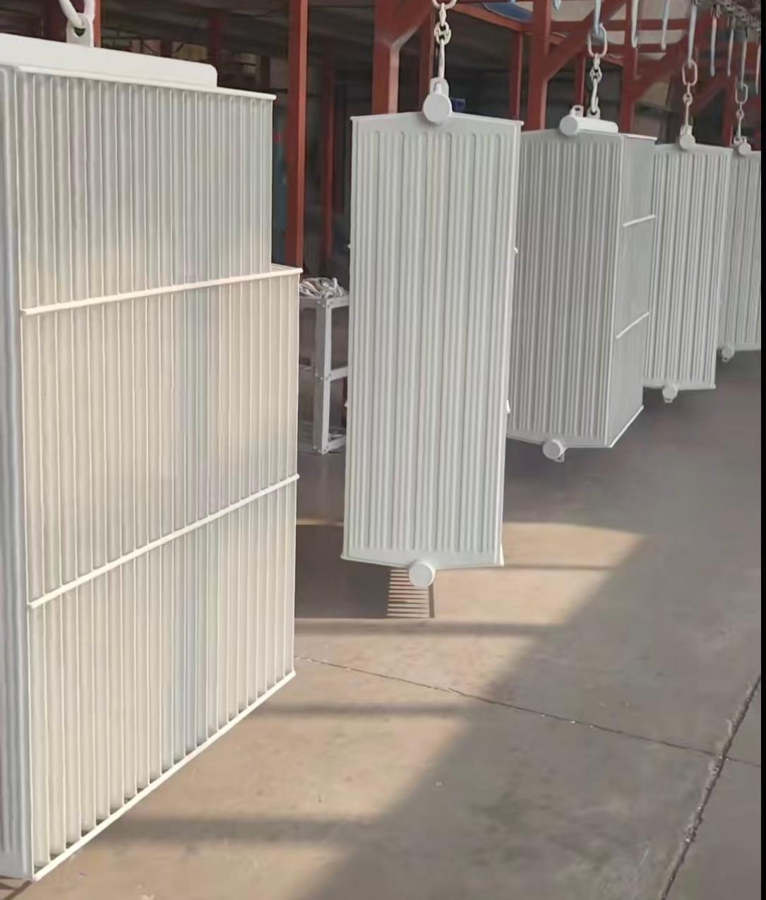 变压器片式散热器粉末涂装